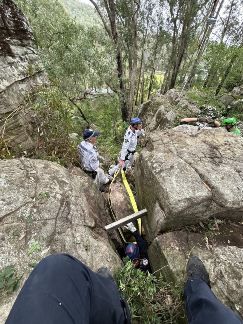 Imagens do resgate realizado pela equipe de emergência de Nova Gales do Sul - Reprodução/NSW Ambulance/ND