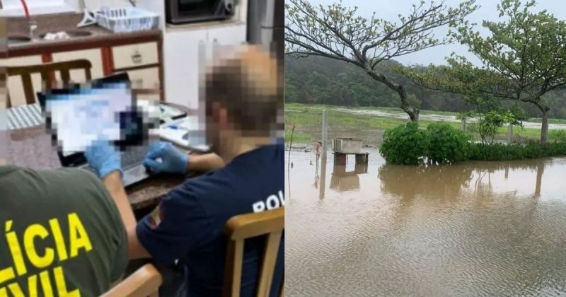 Notícias da semana: negligência médica, operação contra pornografia infantil e chuva em SC