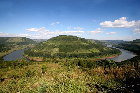 Mirante da Ferradura com vista para o Rio Uruguai - PMC/Divulgação