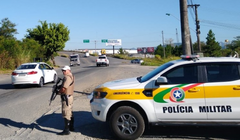 Operações irão ocorrer em todos os 25 postos da PMRv em SC - Foto: PMRv/Reprodução/ND