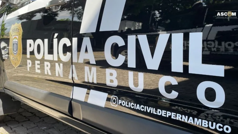 Veículo da Polícia Civil de Pernambuco