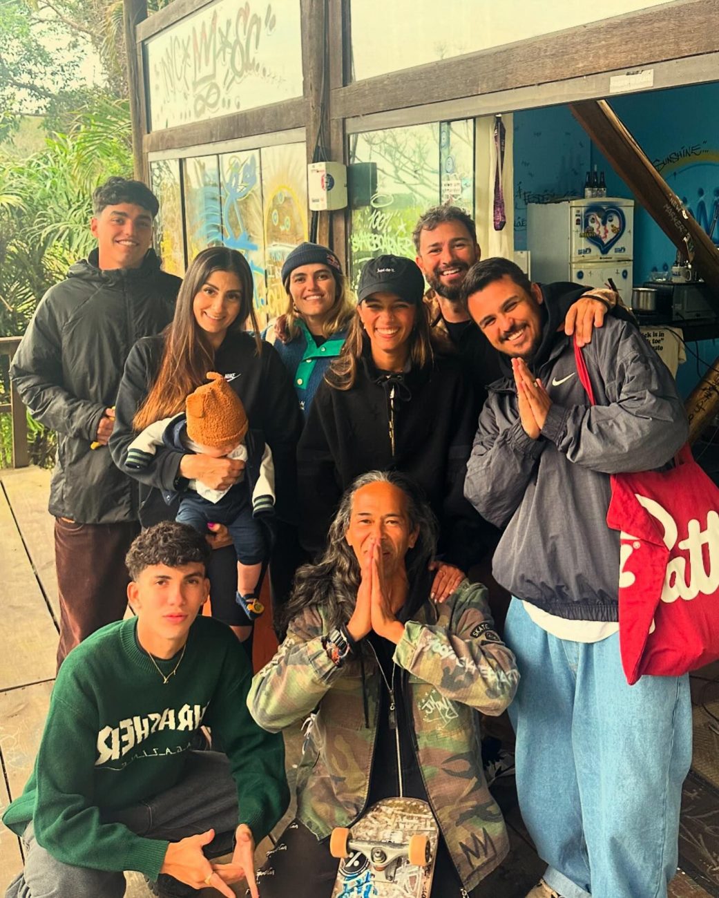 Rayssa esteve com amigos em Florianópolis - doc_paz/Instagram/Reprodução/ND