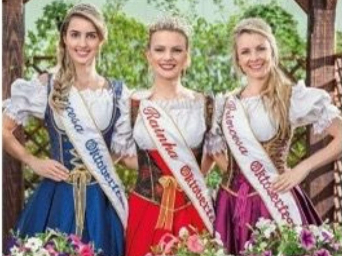 Sheila Ewald, rainha de 2014 da Oktoberfest Blumenau - Divulgação