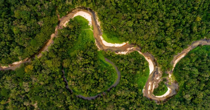 Rio Amazonas seco