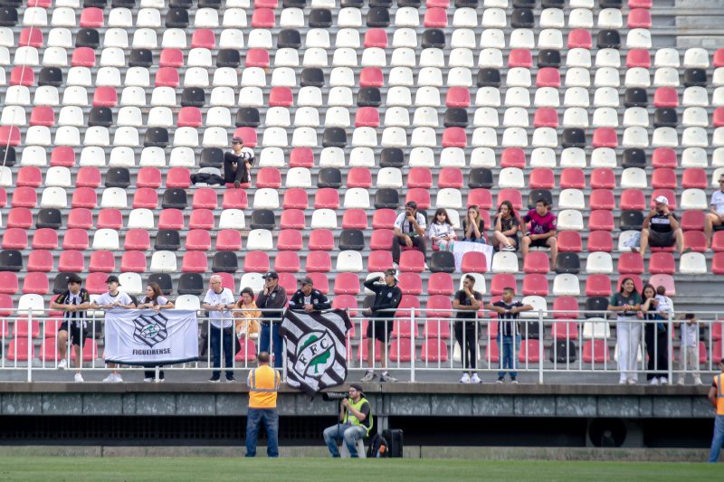 Torcida do Figueirense presente na Arena Joinville