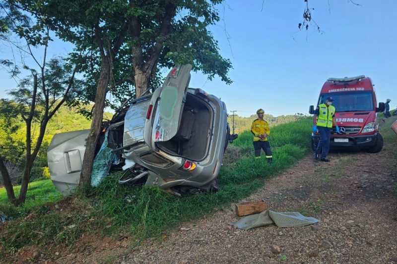 Acidente matou motorista na hora 