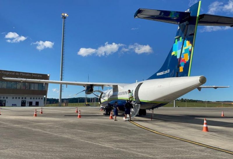 Aeroporto Regional do Planalto Serrano, em Correia Pinto