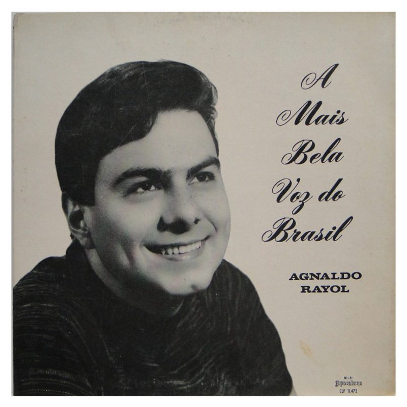 Capa de álbum antigo de Agnaldo Rayol