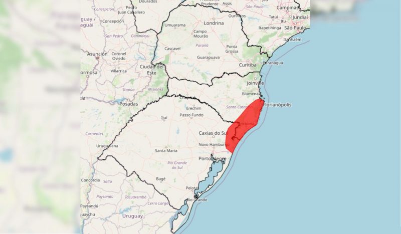 Grande Florianópolis e Sul de Santa Catarina devem ser regiões mais afetadas por temporal nesta quarta-feira (20)