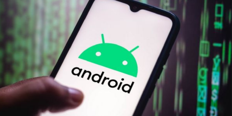 Usuário de smartphone Android