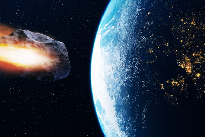 Um asteroide próximo da terra em 2025