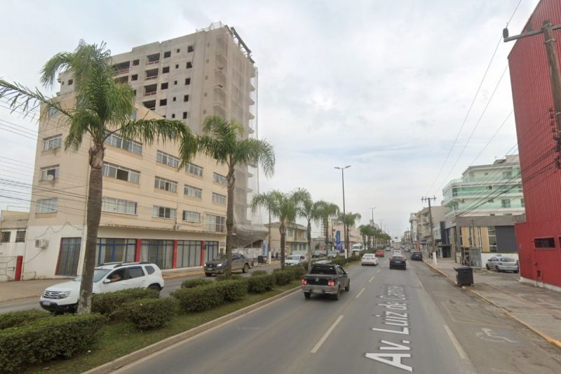 Rua onde homem tentou furtar picanha de supermercado