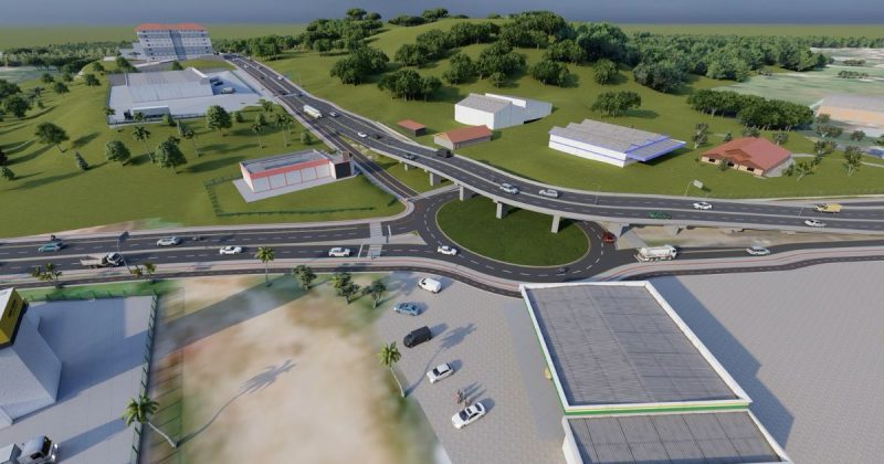 Projeto da terceira etapa do Binário da Avenida Santos Dumont