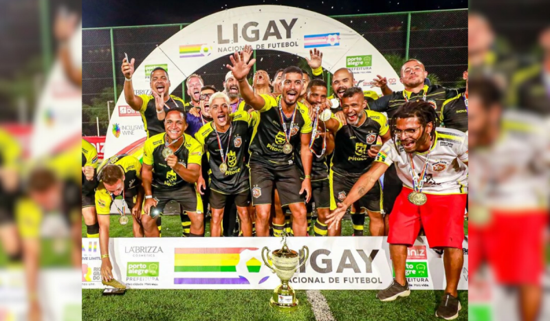 BeesCats, do Rio de Janeiro, são os atuais detentores do troféu - Foto: BeesCats Soccer Boys/Divulgação/ND