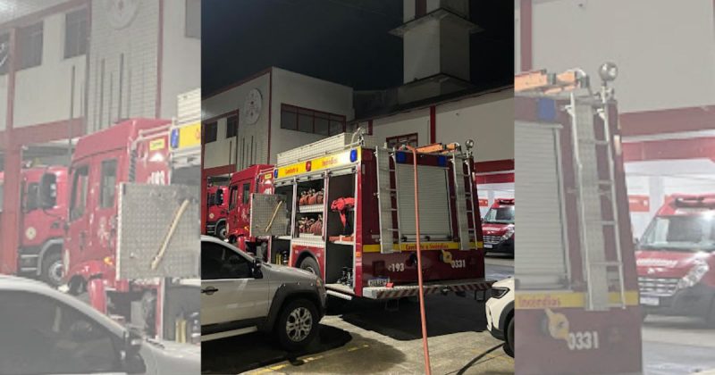 Vazamento de óleo mobiliza bombeiros 