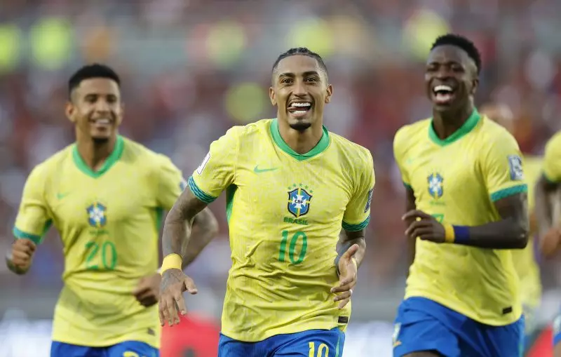 Trio de ataque da Seleção Brasileira 