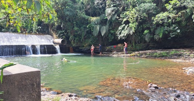 Cachoeira em que jovem se afogou