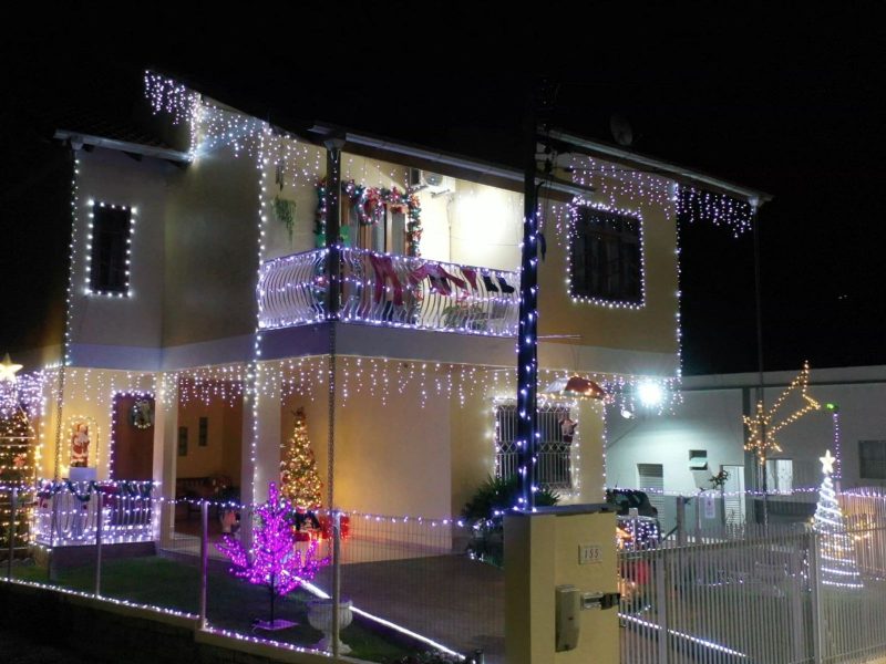 casa decorada para o Natal 