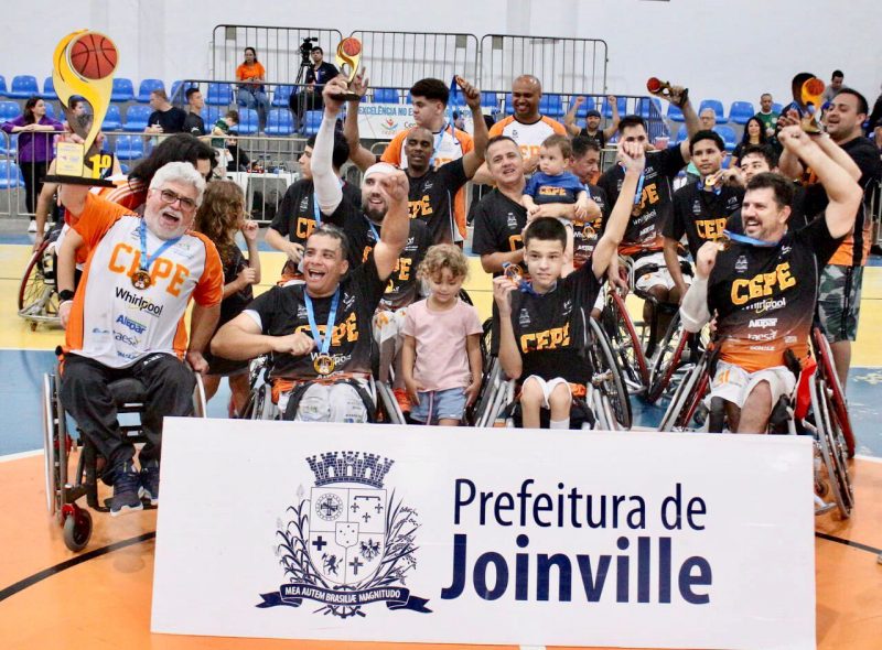 Invicto, Cepe conquista heptacampeonato estadual de Basquete em Cadeira de Rodas