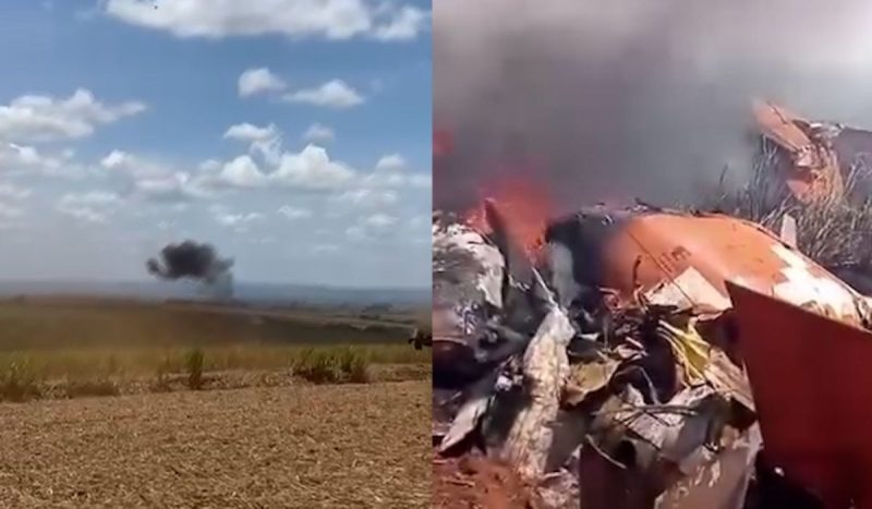 Colisão entre aviões da FAB ocorreu no interior de São Paulo