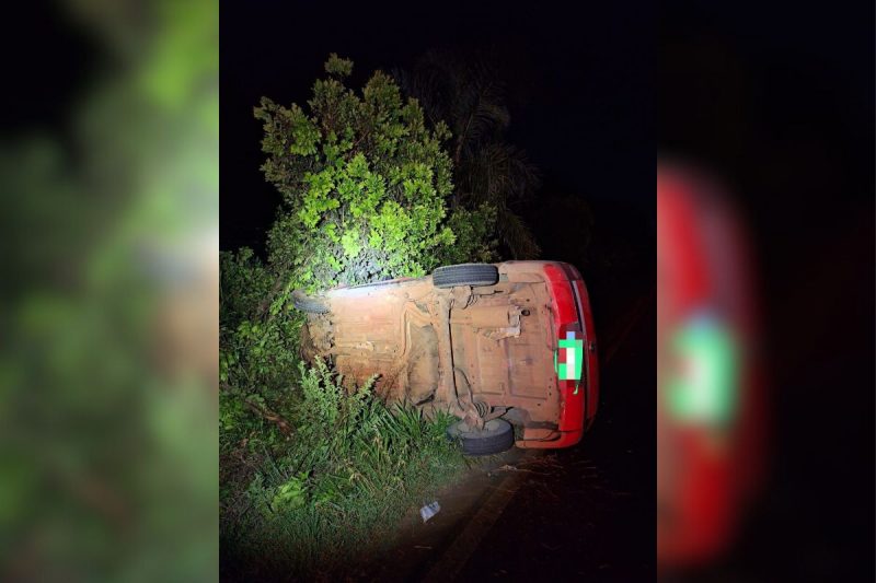 Homem morre após colisão e saída de pista na SC-480