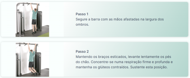 Tutorial de como fazer exercício pendurada, fortalece as costas, braços e abdômen