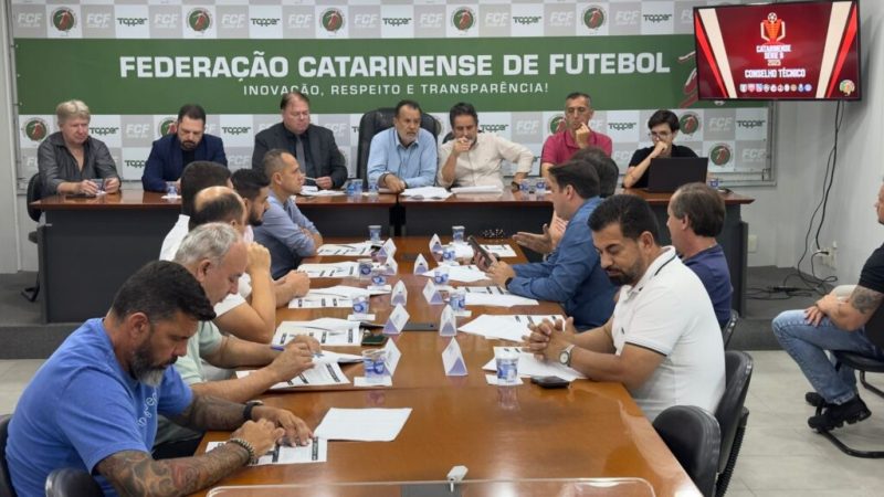 Conselho técnico definiu fórmula de disputa do Campeonato Catarinense Série B de 2025