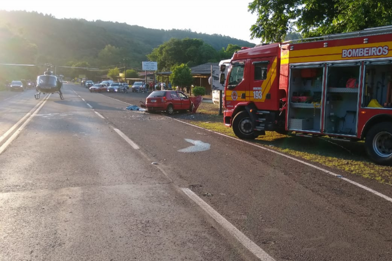 Motorista reanimado após grave colisão na SC-283 morre em Chapecó