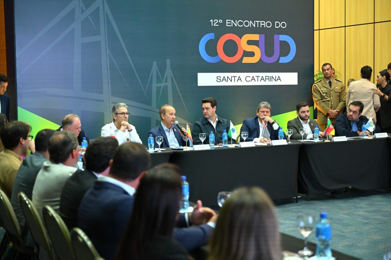 Cosud cria CNPJ próprio e une juridicamente governadores do Sul e do Sudeste do Brasil