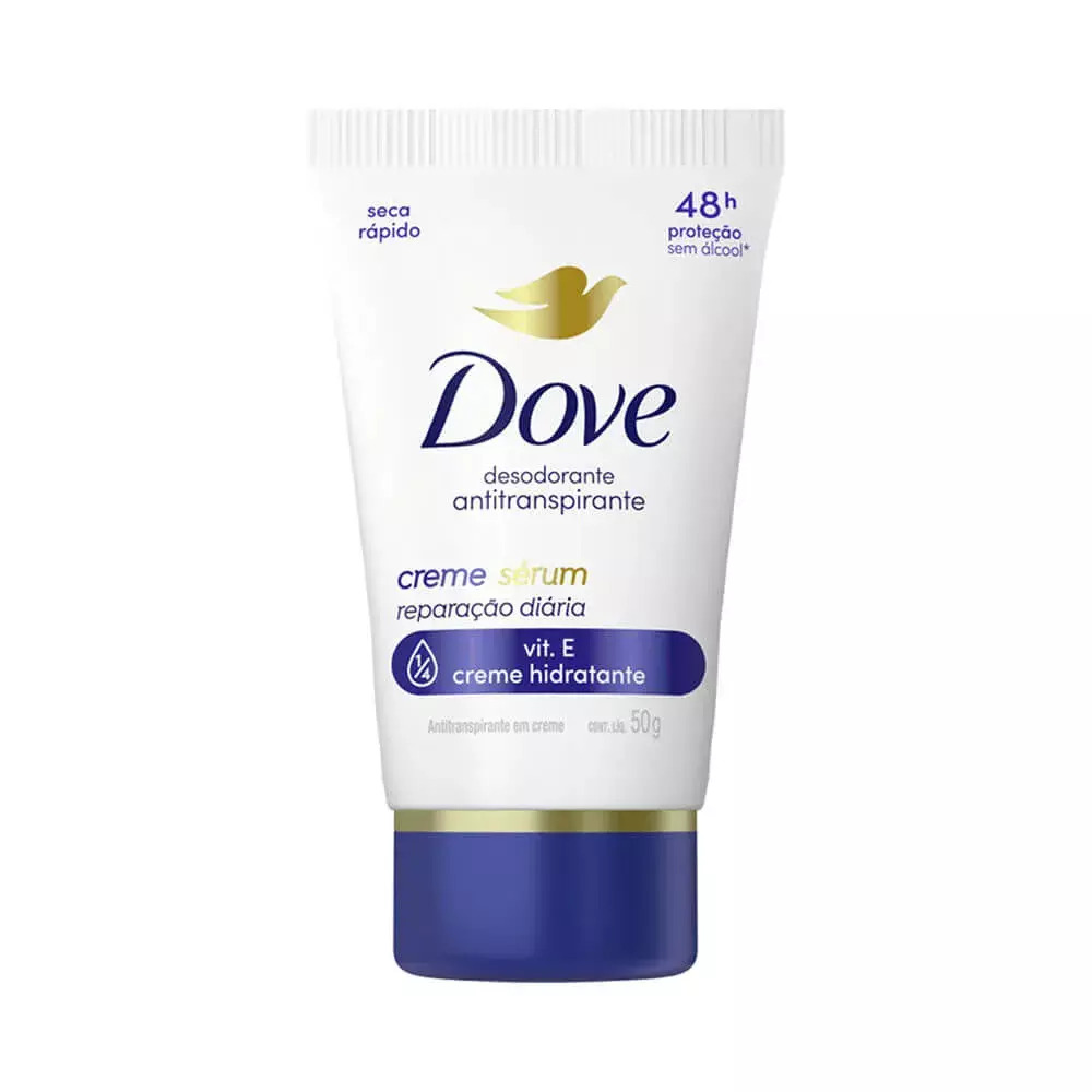 Desodorante Dove Creme Sérum Reparação Diária 50g