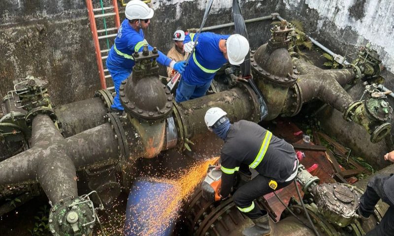 Estação de tratamento abastece maior parte da cidade