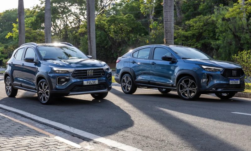 Fiat Pulse e Fiat Fastback, SUVs modelo híbrido da Fiat