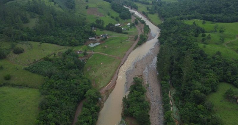 Enxurrada causa prejuízo de cerca de R$ 10 milhões em Jacinto Machado