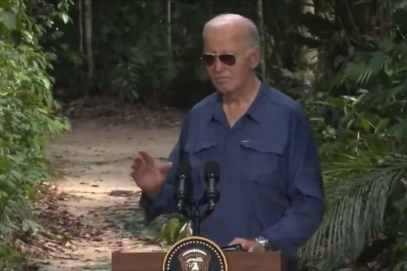 Coletiva de imprensa de Joe Biden na Amazônia