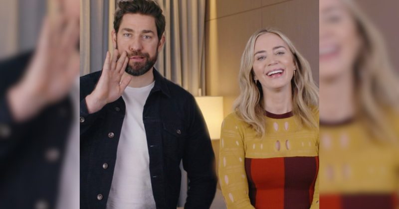 John Krasinski e Emily Blunt