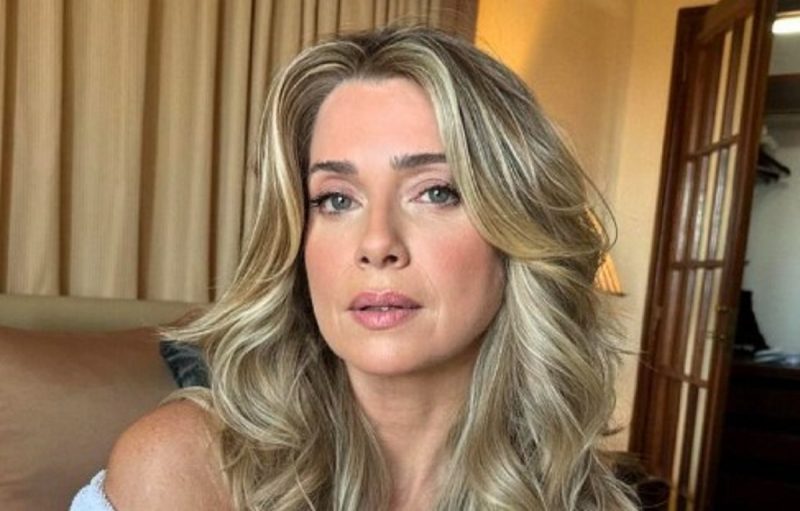 na foto aparece a atriz Leticia Spiller que fez revelações sobre sua vida sexual durante programa 