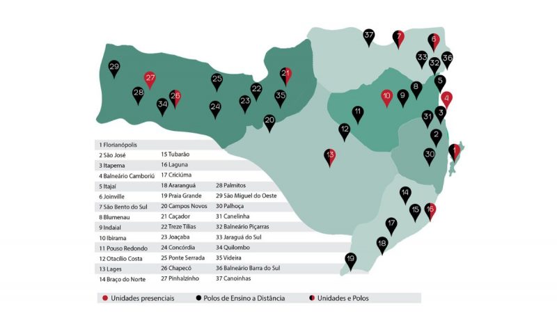 Vestibular UDESC oferece vagas em mais de 13 campus