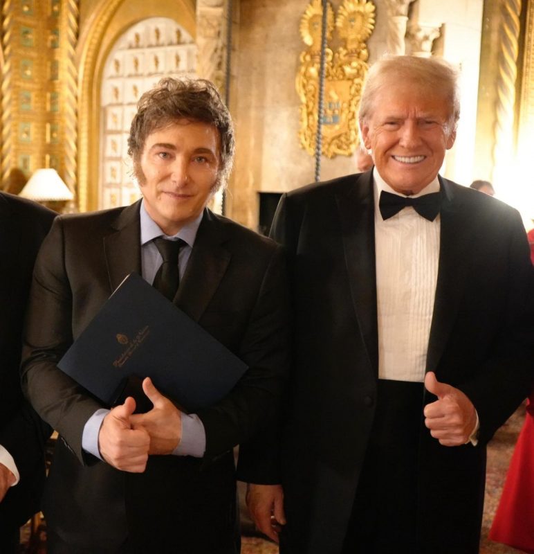 Donald Trump e Javier Milei