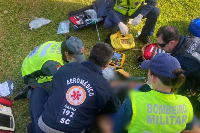 Mulher foi atacada por bode durante a tarde 