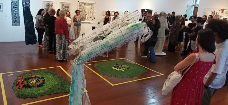 Exposição no Museu de Artes de Blumenau