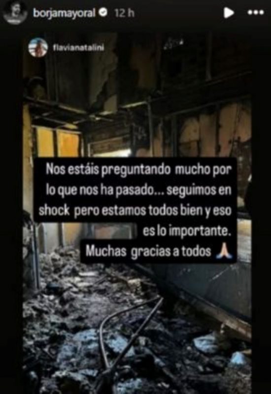 N&atilde;o houve feridos em inc&ecirc;ndio na casa de campe&atilde;o espanhol – Foto: Reprodu&ccedil;&atilde;o/Internet