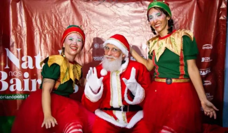 'Natal nos Bairros' traz programações especiais de natal para bairros de Florianópolis