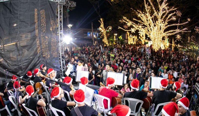 Pré-abertura do Natal em Palhoça ocorre nesta quinta-feira (28)