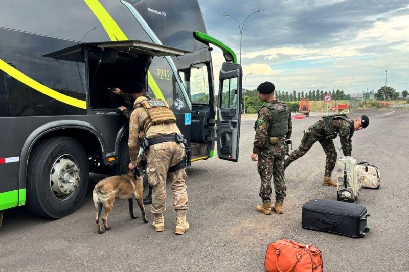 Furto de pistolas do Exército no Paraná mobiliza operação de busca no Oeste de SC