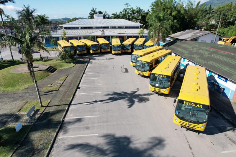 Ônibus escolares são alvo de furtos em Garuva 