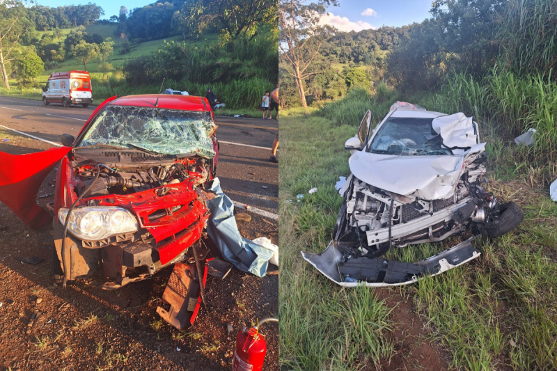 Motorista reanimado após grave colisão na SC-283 morre em Chapecó