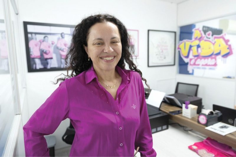 Iriana Koch, diretora voluntária da Amucc