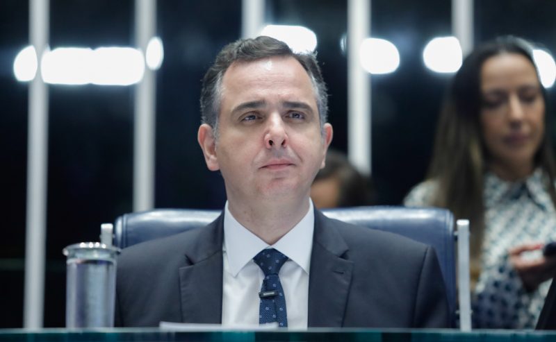 Rodrigo Pacheco (PSD/ MG) é presidente do Senado Federal 