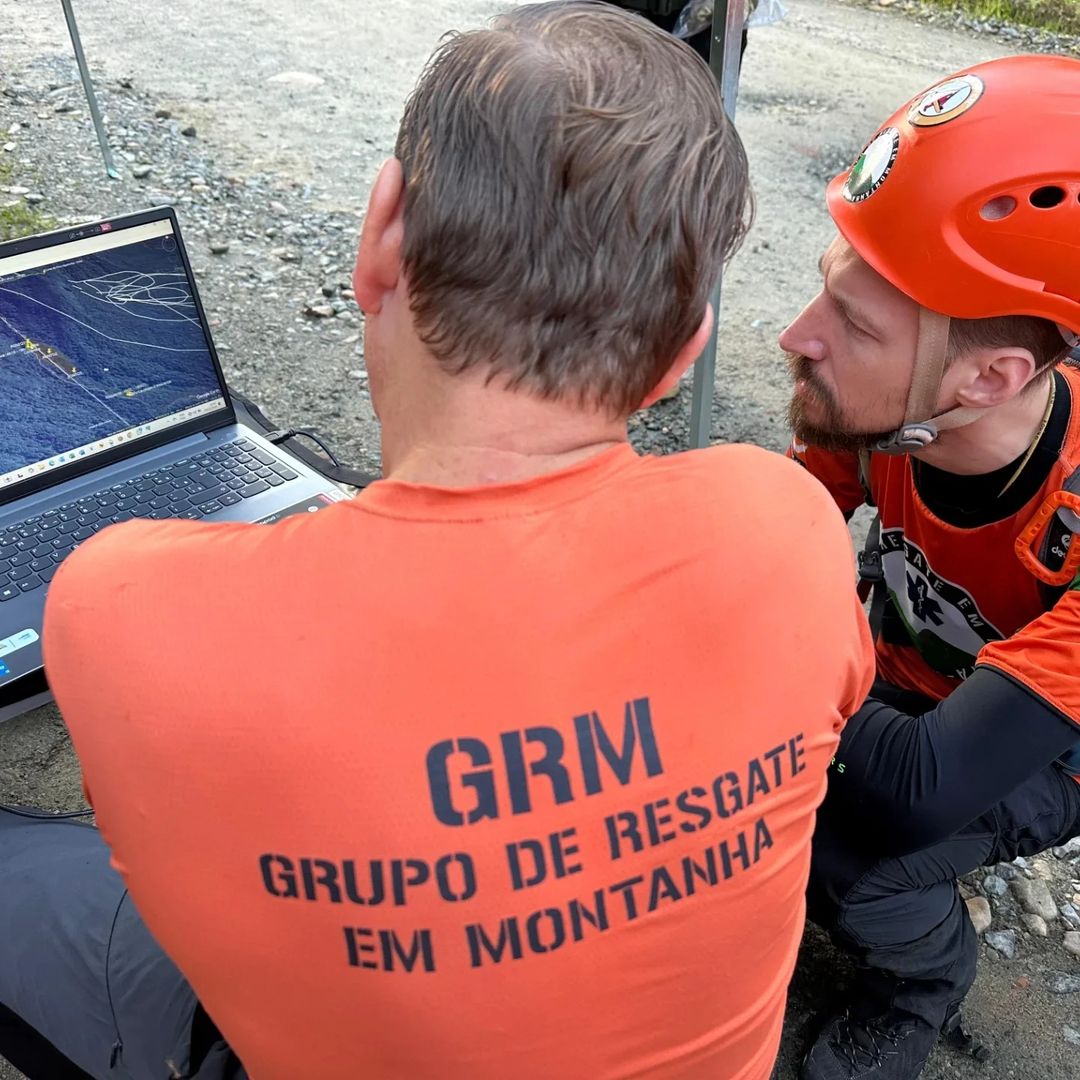 Equipes estão mobilizadas e buscas prosseguem no local - GRM/Divulgação/ND