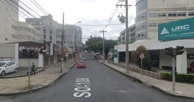 Rua João Cechinel, centro de Criciúma